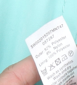 Bonmarché Women's Green Hooded Jacket M