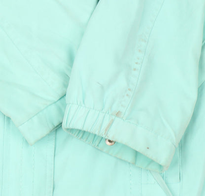 Bonmarché Women's Green Hooded Jacket M