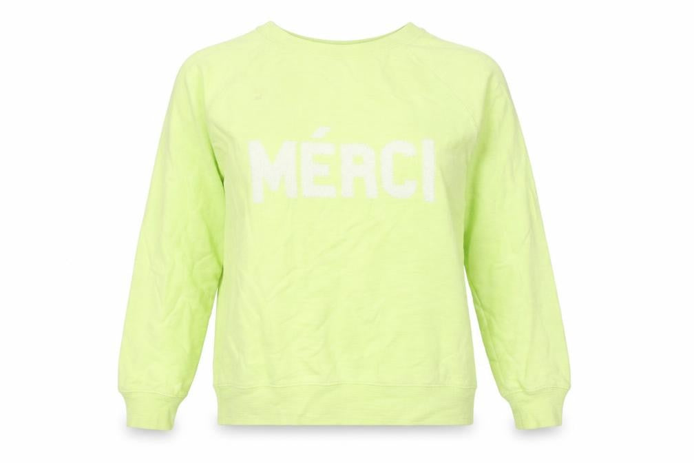 Marks & Spencer Green Women's Pullover Sweatshirt - Size 12