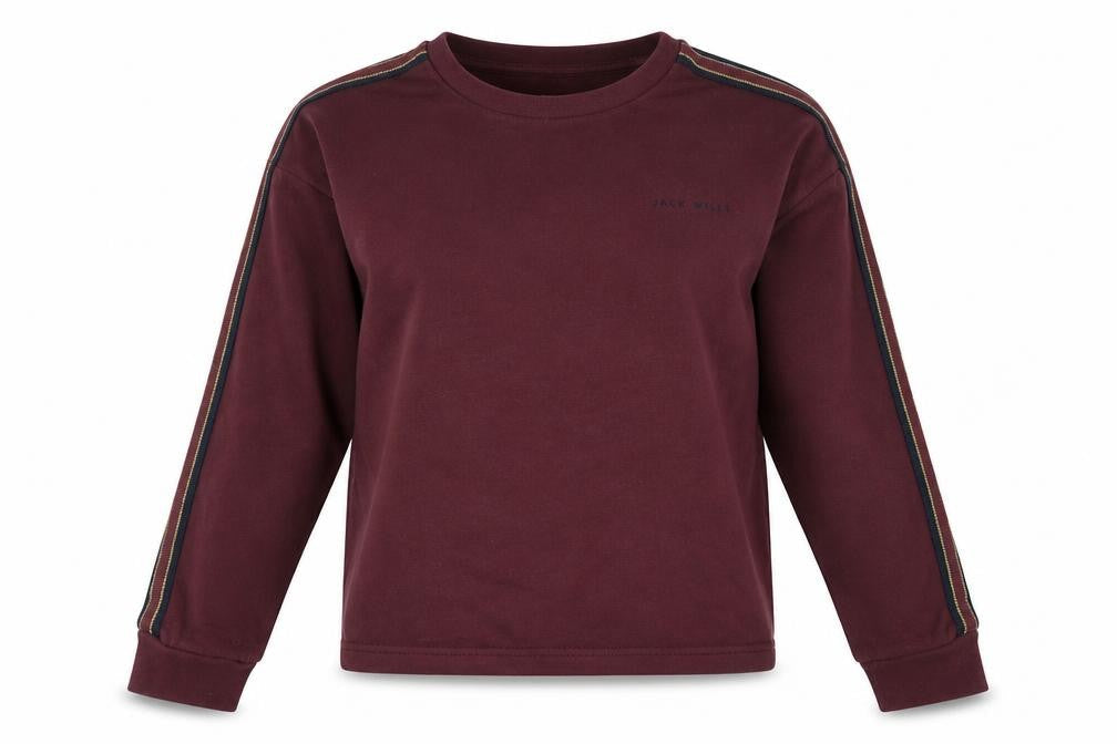 Jack Wills Women's Red Pullover Sweatshirt Size 8