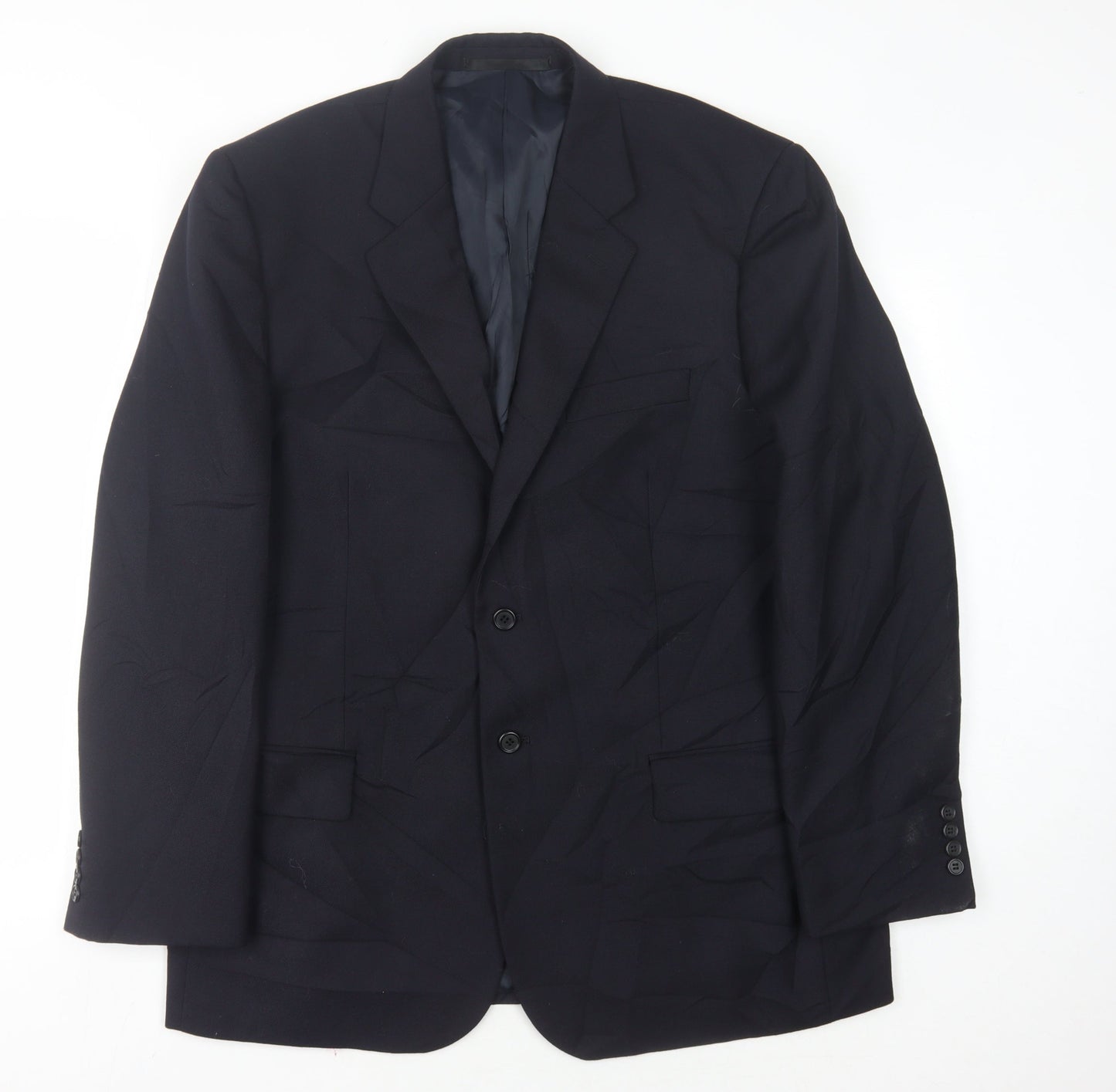 Slaters Men's Blue Blazer, 44 Regular, Business Attire