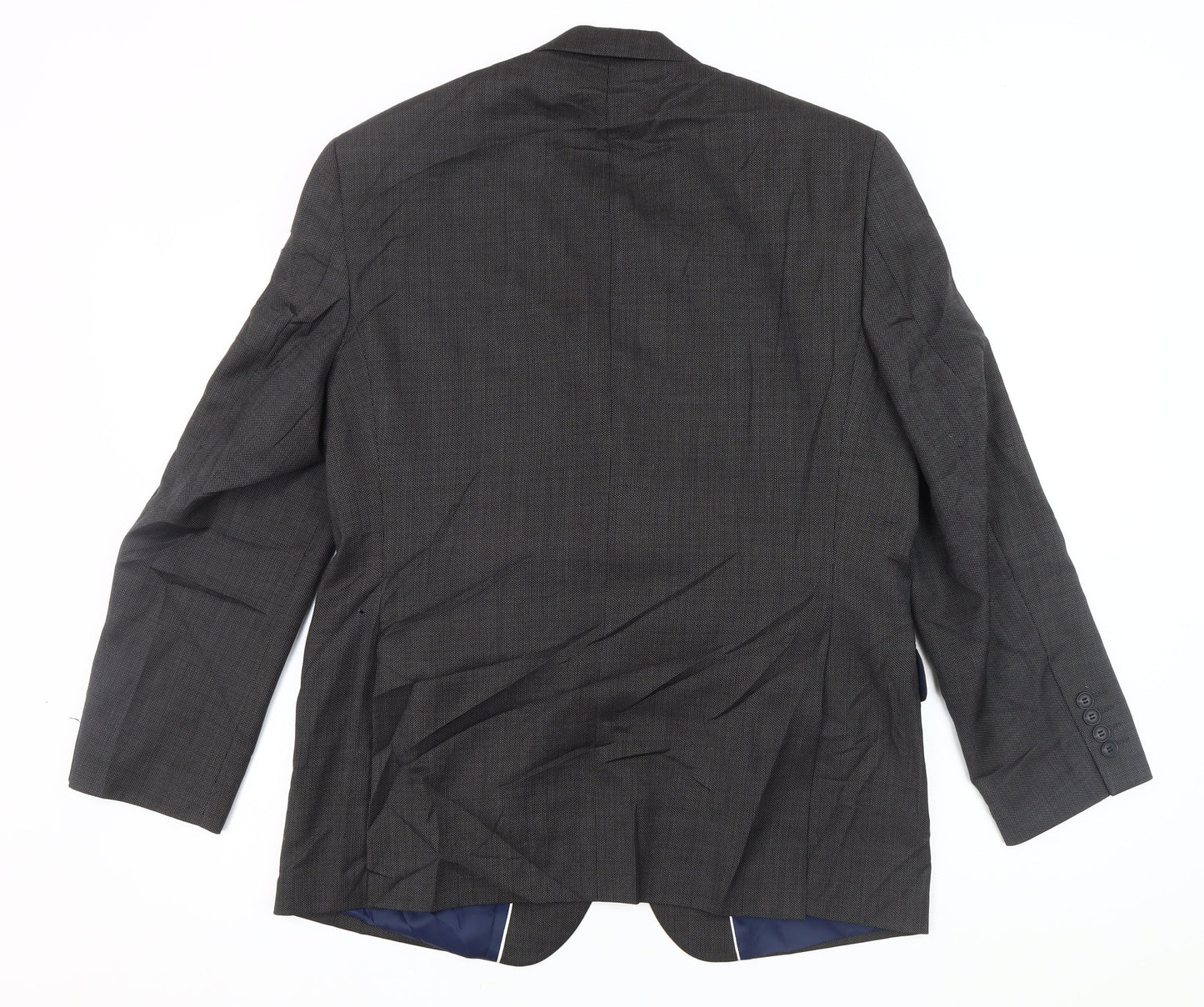 John Lewis Men's Grey Wool Blazer 42S Regular Fit