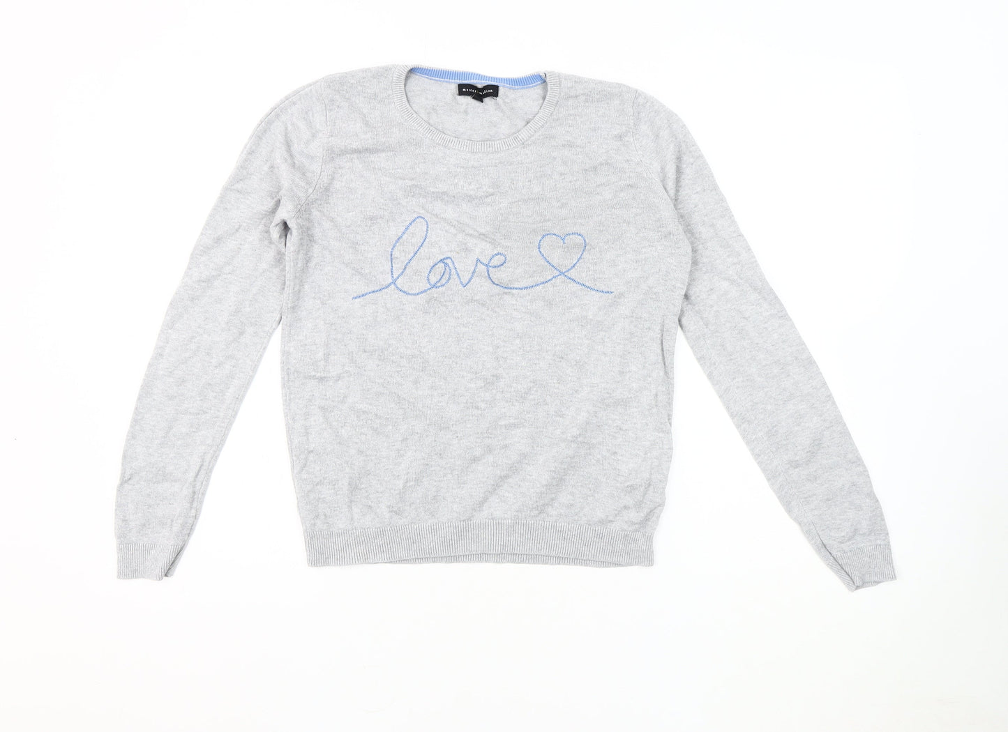 Mercer & Madison Women's Grey Pullover Jumper Size 10