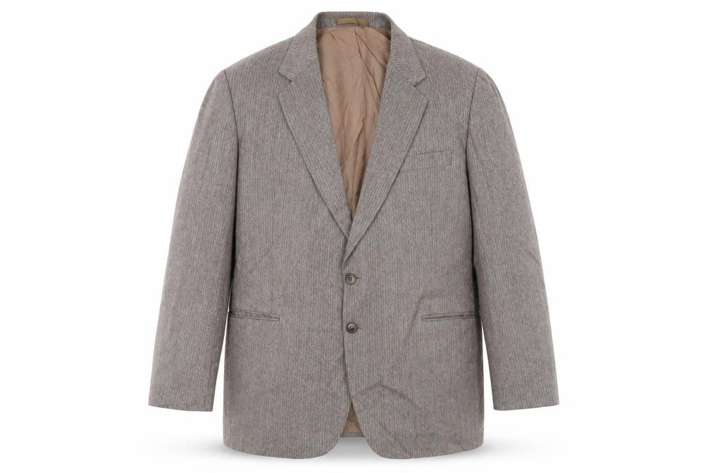 Marks & Spencer Men's Grey Blazer, Size 44S, Vintage Style