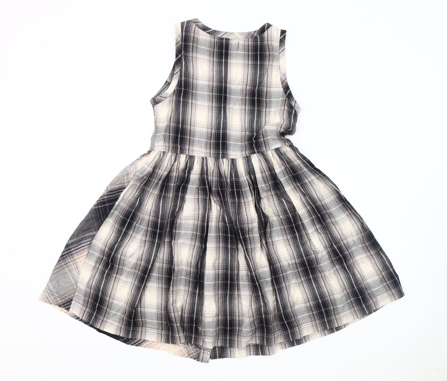 Urban Outfitters Women's Grey Plaid Shirt Dress XS