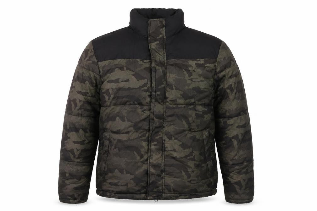 Red Herring Men's Camouflage Puffer Jacket M
