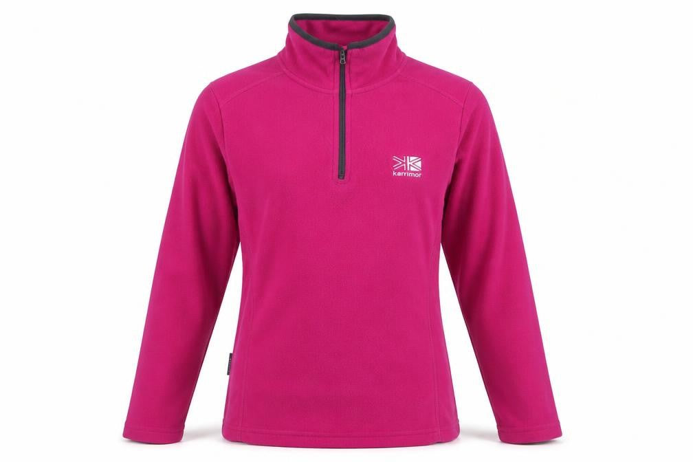 Karrimor Girls Pink Fleece Pullover Sweatshirt 11-12 Years