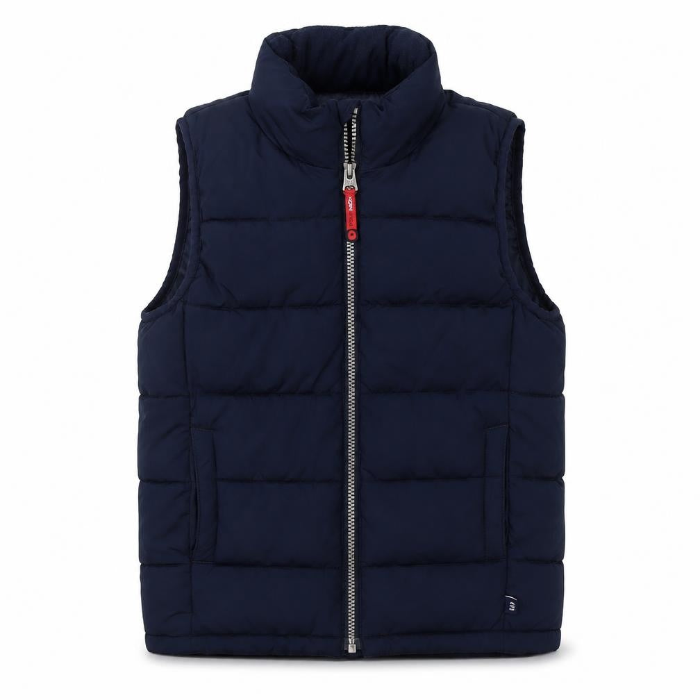 Gap Boys Blue Puffer Jacket S Winter Water Resistant
