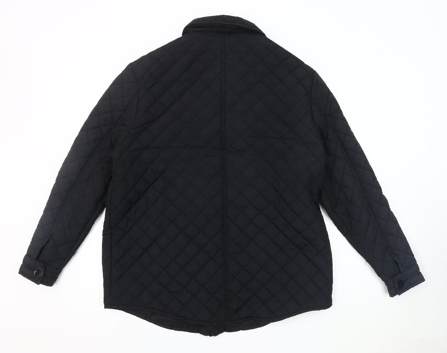 Brave Soul Women's Black Quilted Jacket Size 12