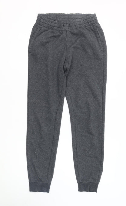 Additional front view of Adidas Women's Grey Jogger Trousers, size S