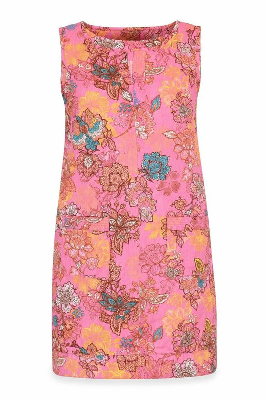 Next Women's Pink Floral Dress, Size 10