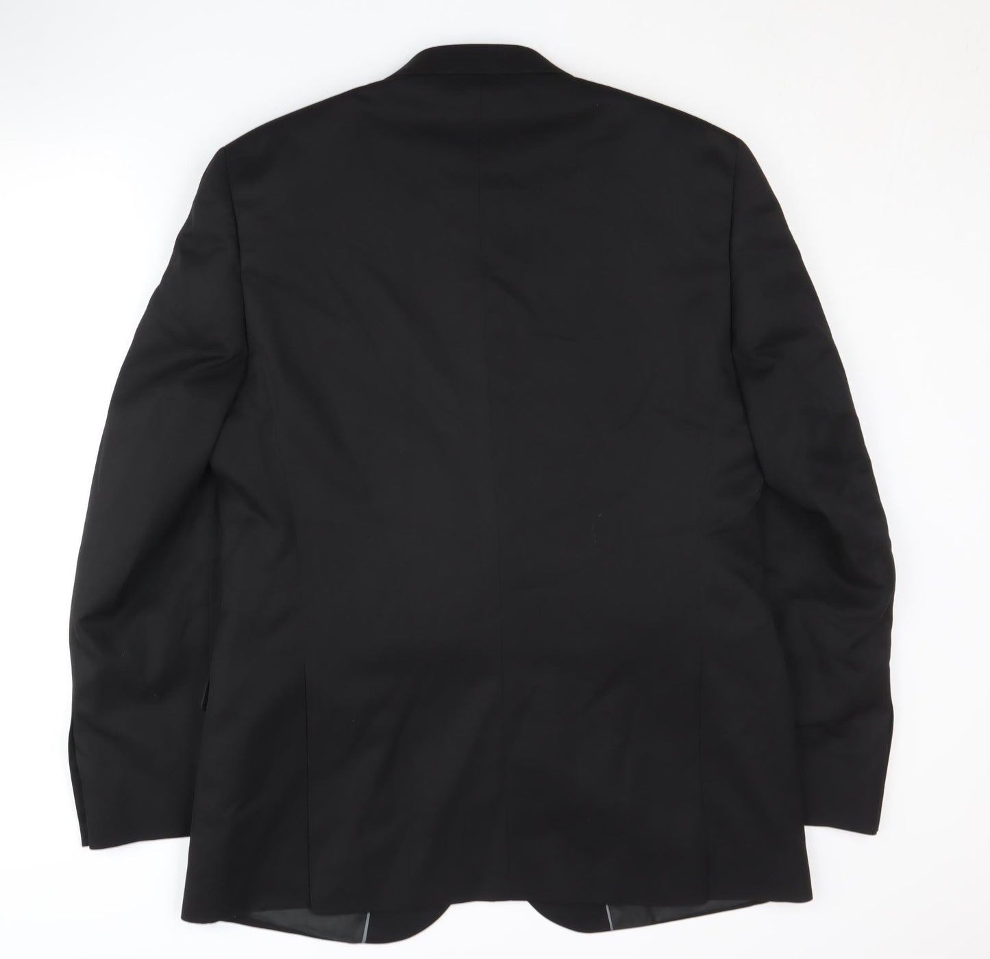 Marks and Spencer Men's Black Suit Jacket 42 Long