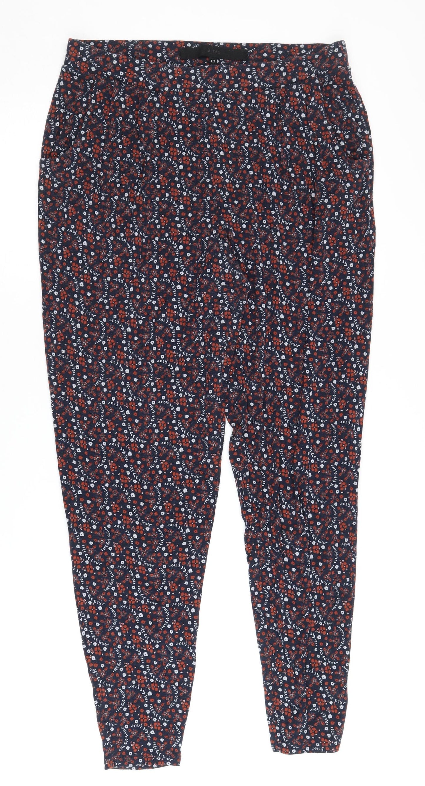 Next Women's Multicoloured Floral Leggings Size 12