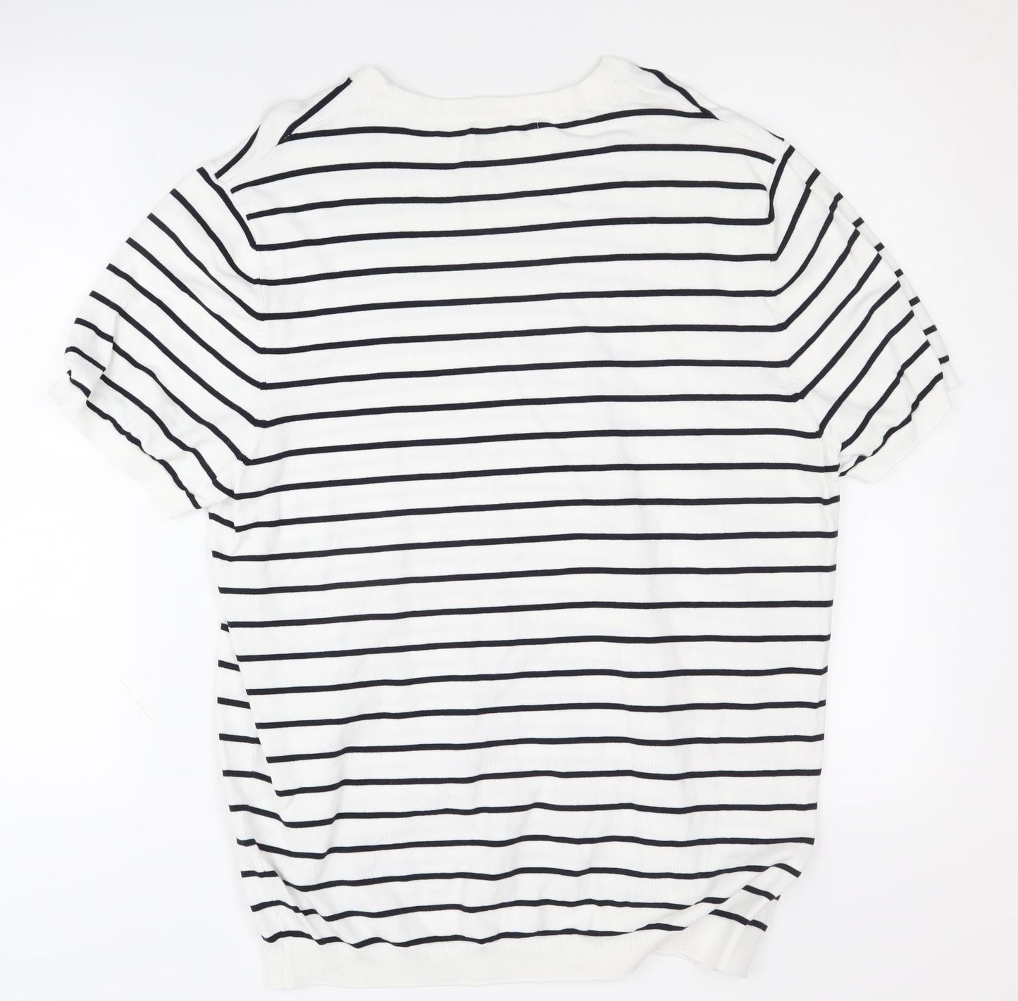 Zara Women's Striped Pullover Jumper Size 14