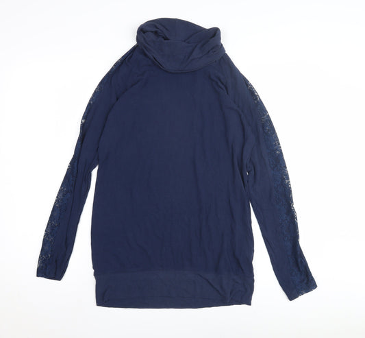 Vero Moda Women’s Blue Lace Long Sleeve Top L