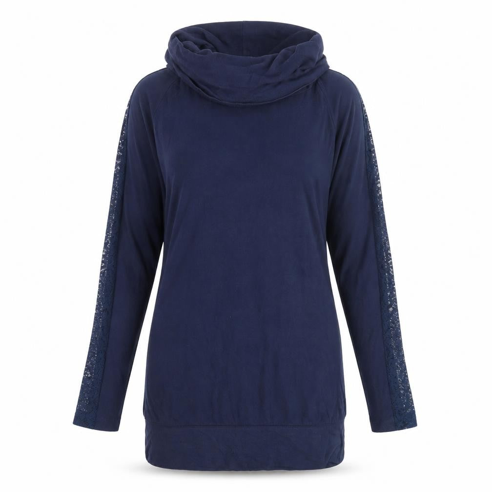 Vero Moda Women’s Blue Lace Long Sleeve Top L