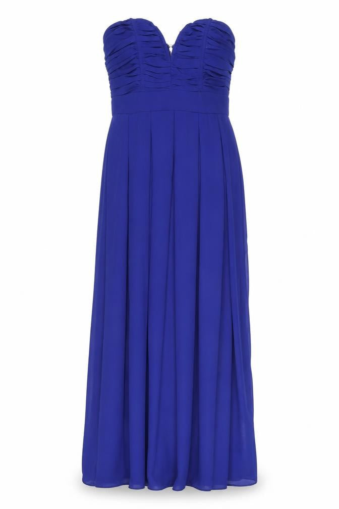 TFNC Women's Blue Zip Dress in S
