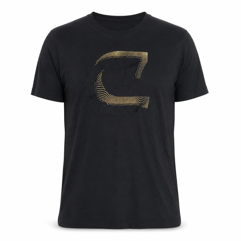 Cruyff Men's Black XL Graphic T-Shirt