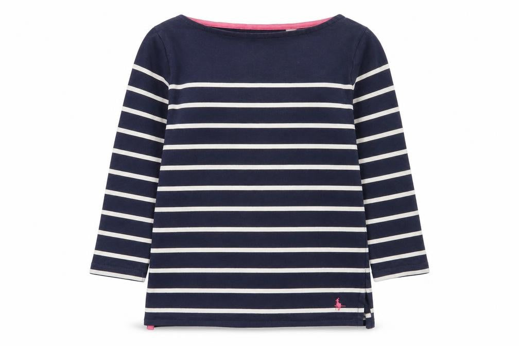 Jack Wills Women's Blue Striped Top Size 8