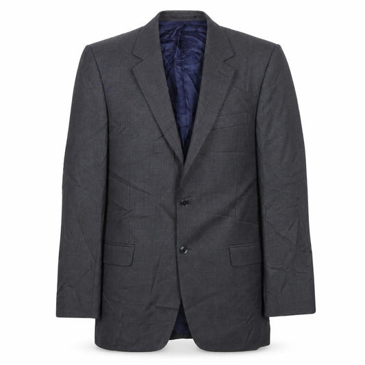 John Lewis Men's Grey Wool Blazer Size 42L Formal
