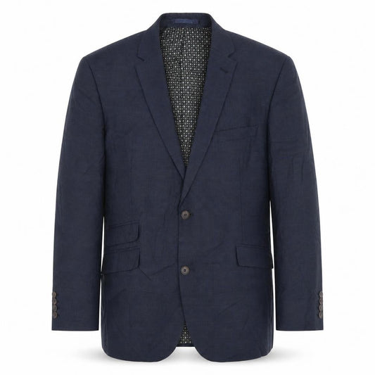 Racing Green Men's Blue Blazer Size 44 Regular Fit