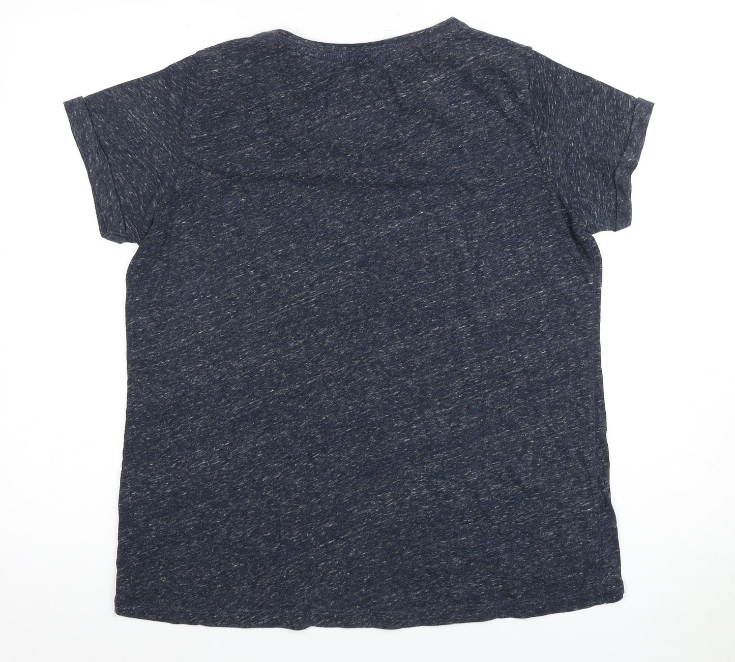 Superdry Unisex Blue T-Shirt - Small, Crew Neck, Casual