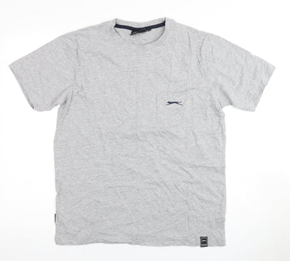 Slazenger Womens Grey Crew Neck T-Shirt M