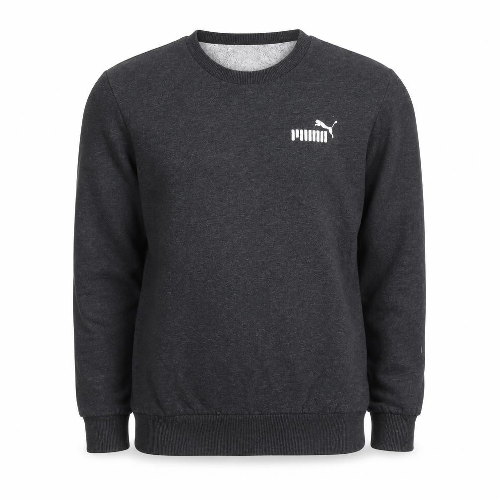 Puma Men's Black XS Sweatshirt Pullover with Logo