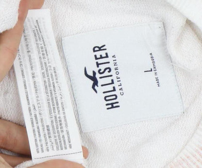 Hollister Women's Multicoloured Sweatshirt L