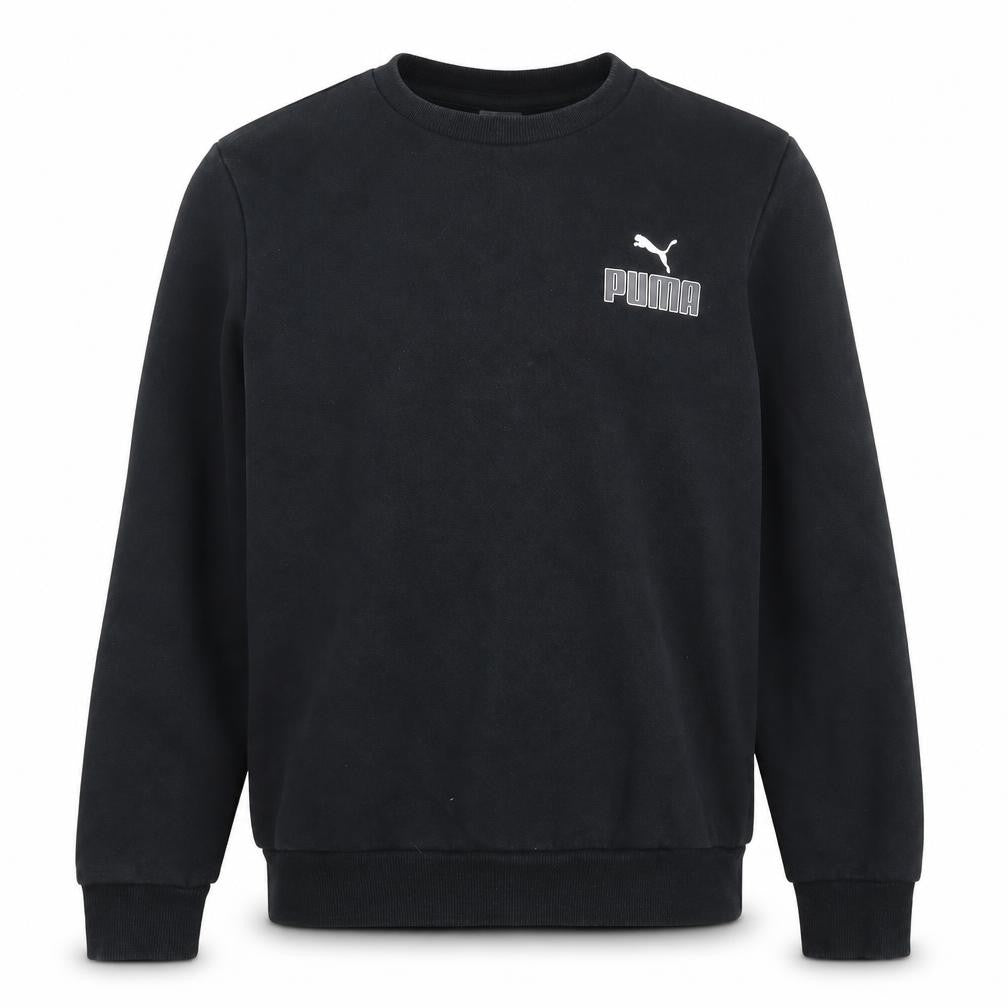 Puma Men's Black XS Pullover Sweatshirt - Comfortable & Stylish