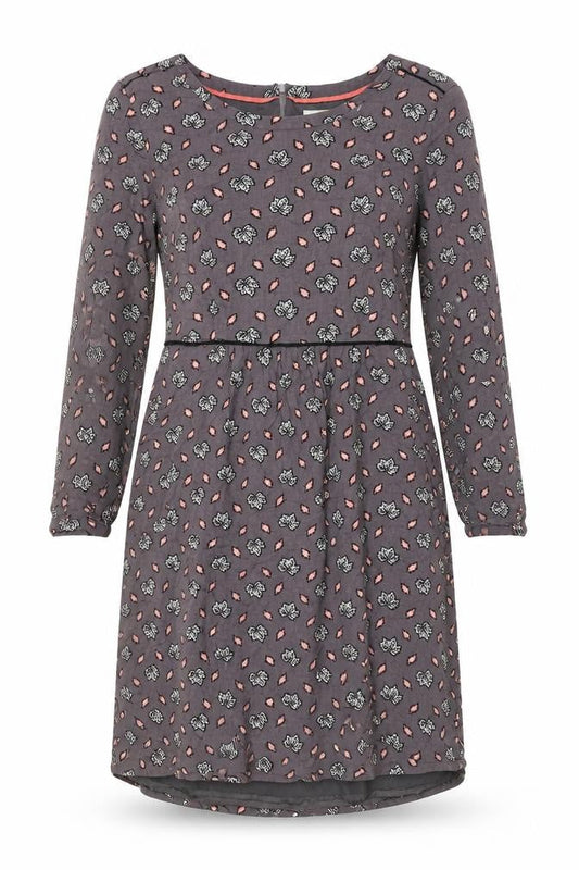 Boden Women's Floral Dress Size 12 Multicoloured Long Sleeve