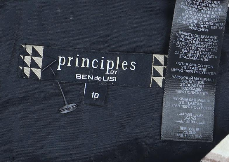 Principles by Ben de Lisi Sleeveless Women's Striped Dress Size 10