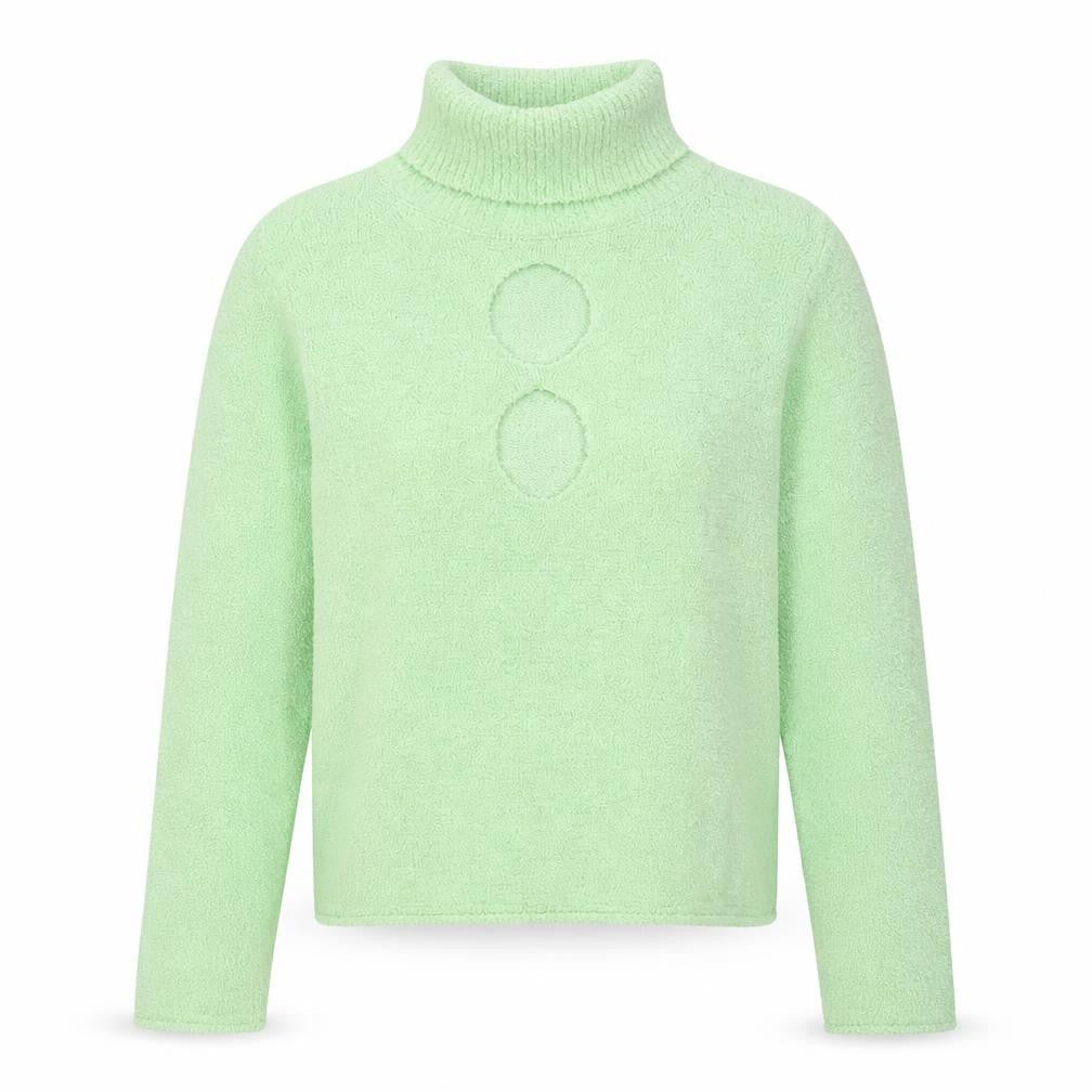 ASOS DESIGN Women's Green Roll Neck Jumper