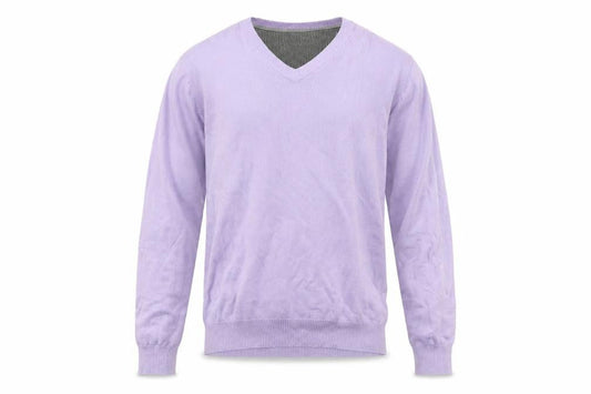 Marks & Spencer Men's Purple Cotton Pullover Jumper L