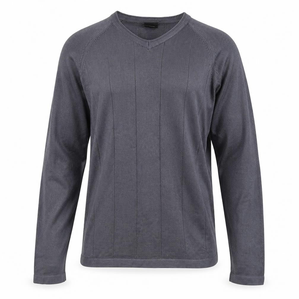 Next Men's Grey Pullover Jumper V-Neck M