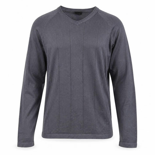 Next Men's Grey Pullover Jumper V-Neck M