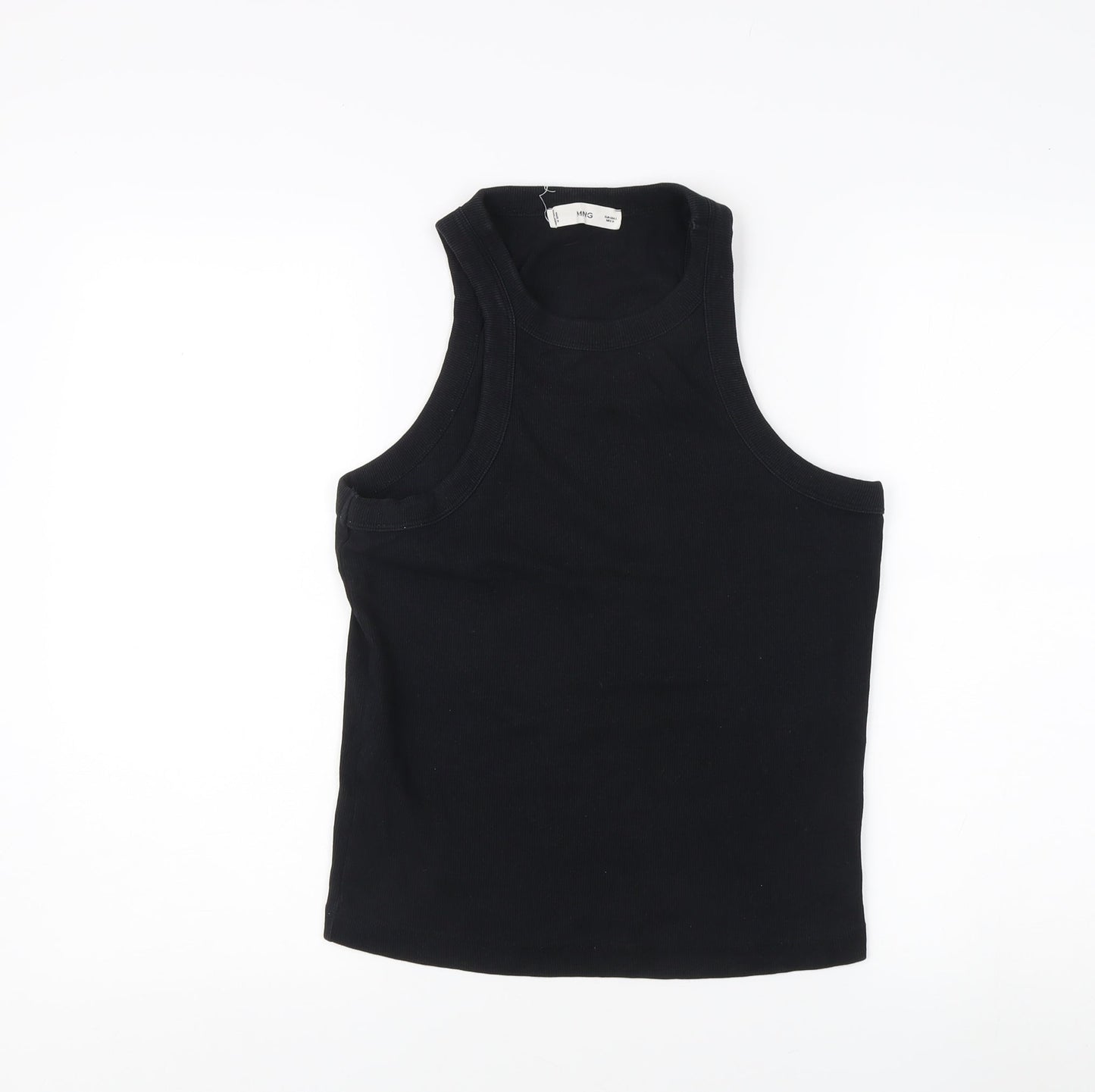 MNG Women's Black Sleeveless Tank Top Size L