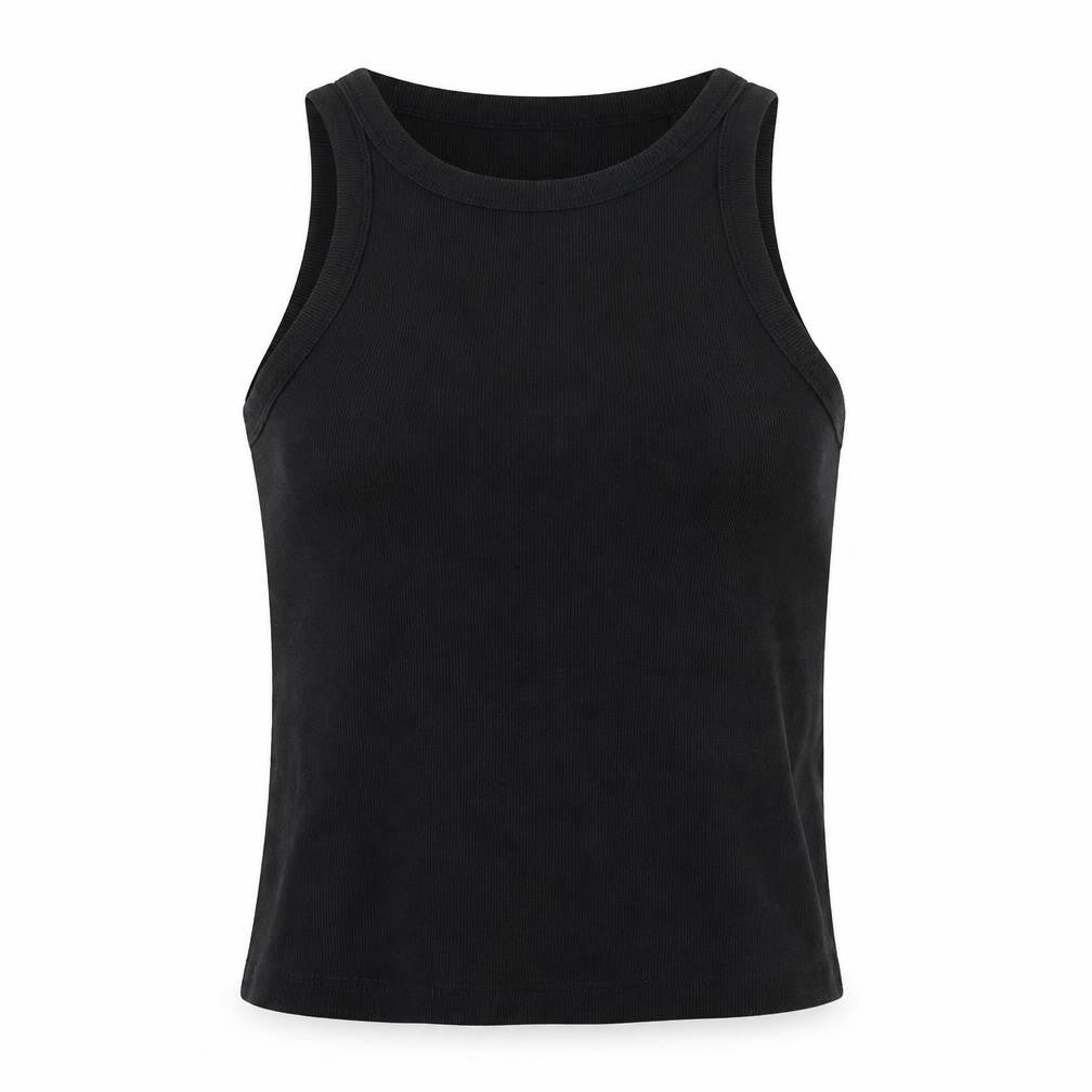 MNG Women's Black Sleeveless Tank Top Size L