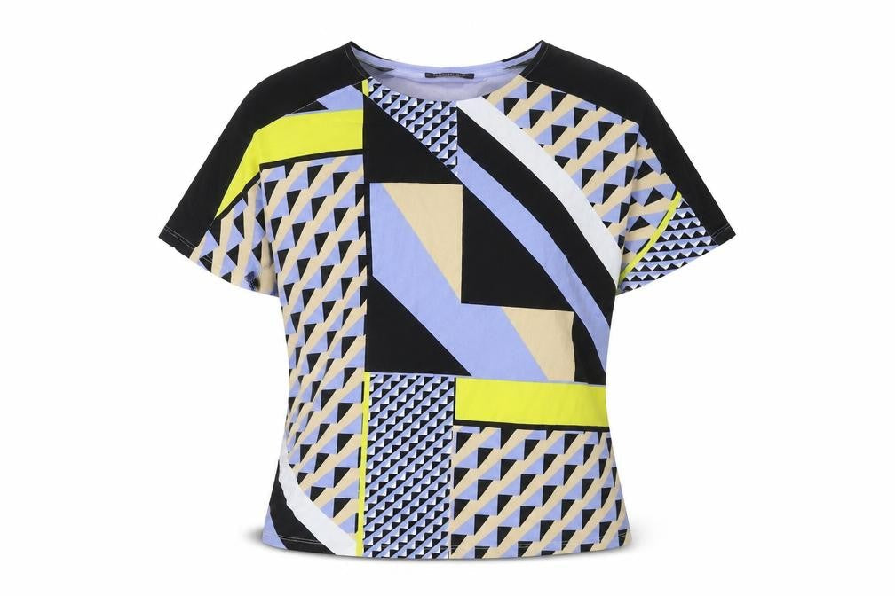 Marks & Spencer Women's Multicoloured T-Shirt - Size 14
