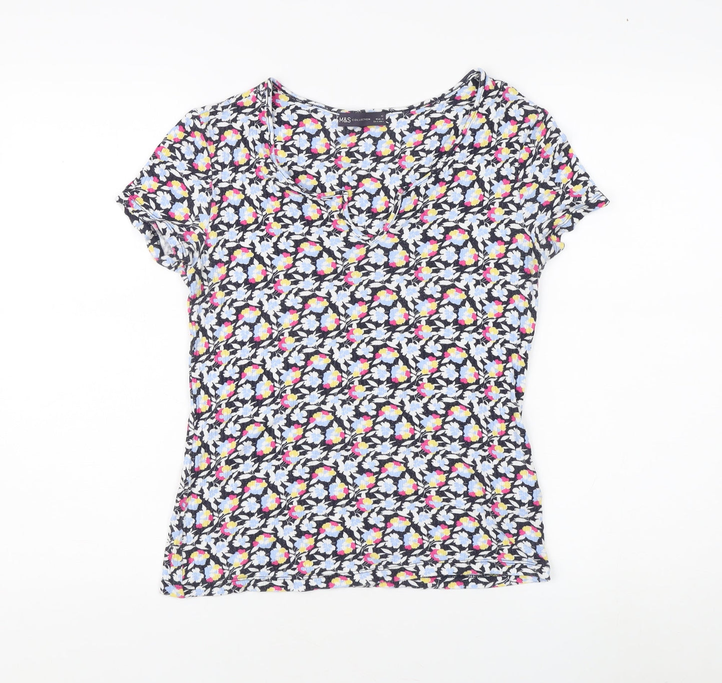 Marks and Spencer Women's Floral T-Shirt Size 12