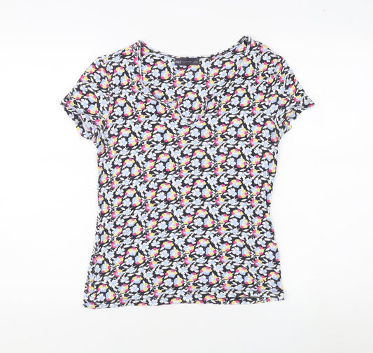 Marks and Spencer Women's Floral T-Shirt Size 12