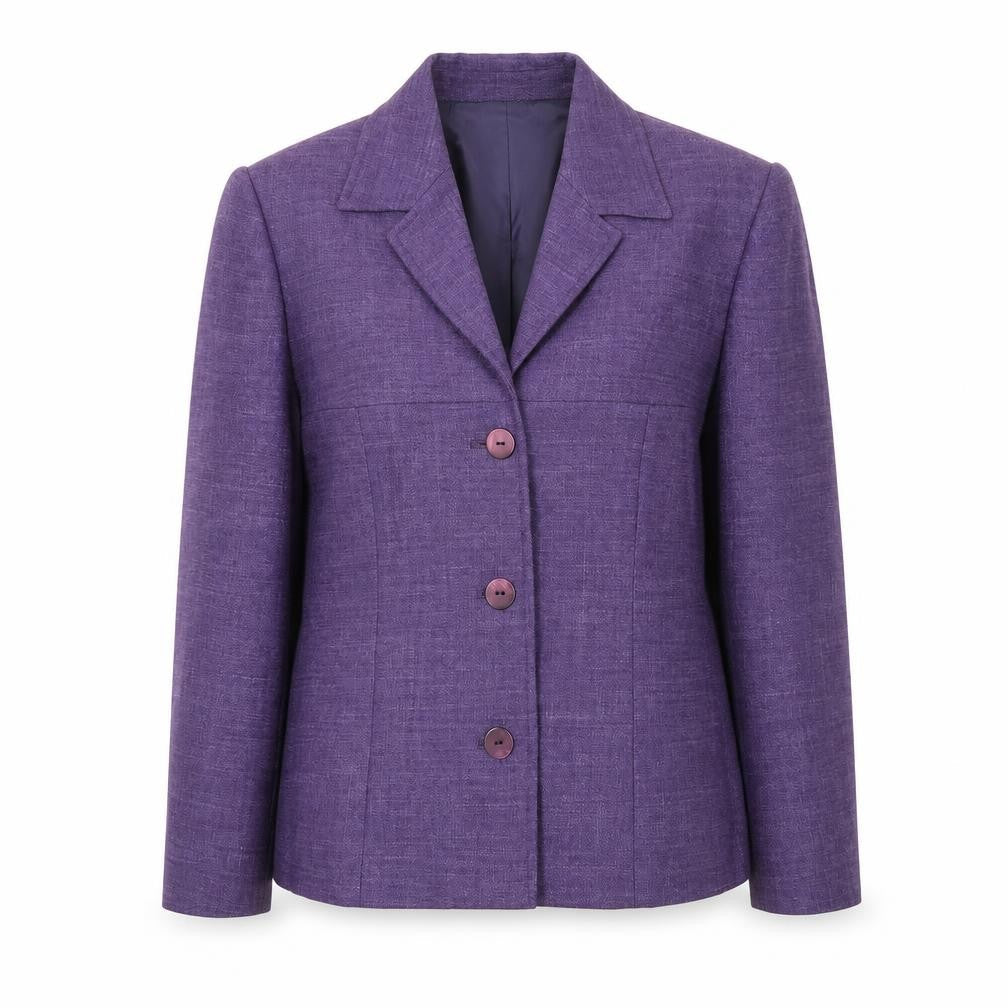 Viyella Women's Purple Blazer, Size 10, Classic Fit