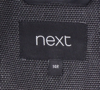 Next Women's Black Blazer Size 14 - Formal Fit