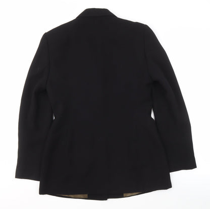 Back view of Principles Women Black Suit Jacket, size 10