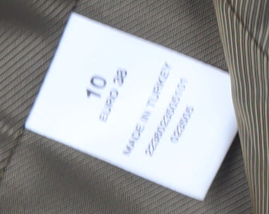Brand and care label for Principles Women Black Suit Jacket, size 10