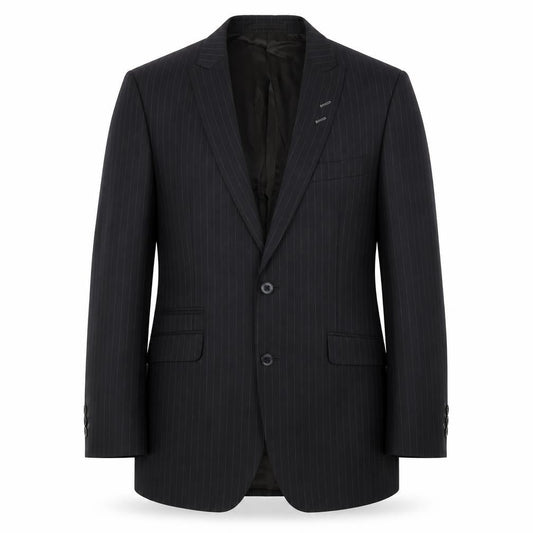 Limehaus Men's Blue Striped Blazer - Size 40R