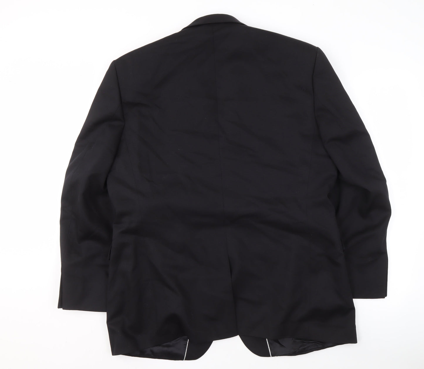 Burton Men's Blue Wool Blazer 44S Formal Jacket
