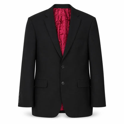Front view of Alexandre Savile Row Men's Black 40R Jacket