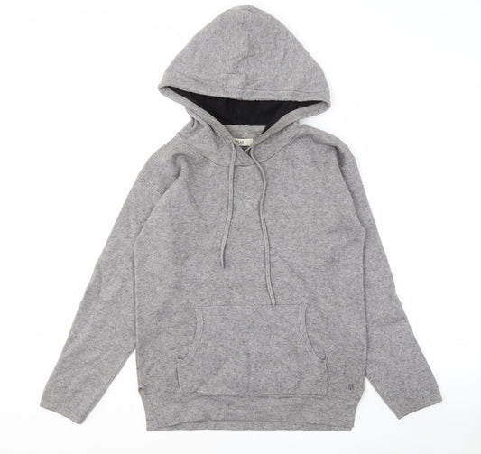 Replay Men's Grey Pullover Hoodie, S, Knit, Hooded