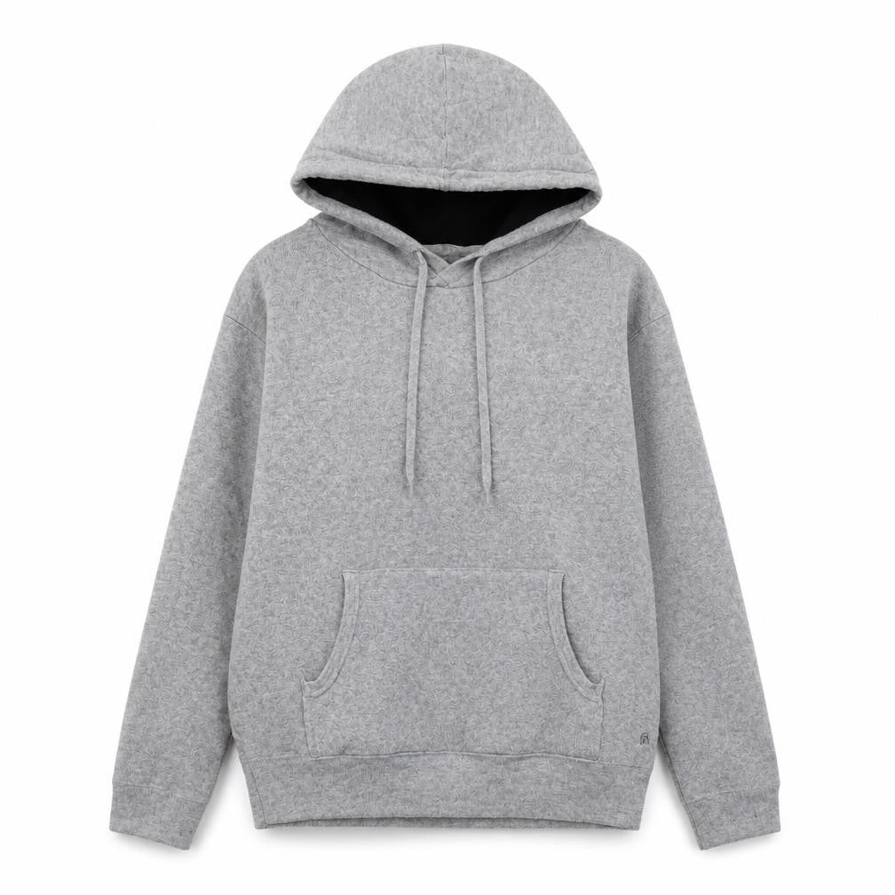 Replay Men's Grey Pullover Hoodie, S, Knit, Hooded